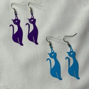 Cat Shaped Earrings